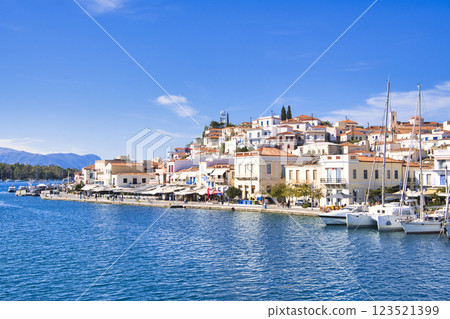 Beautiful Aegean islands to visit by cruise ship 123521399