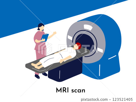 MRI examination MRI examination 123521405