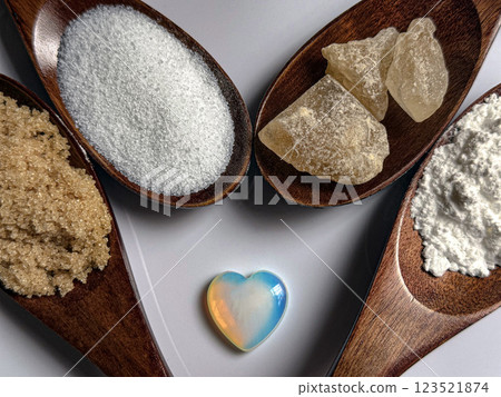 Sweet Symphony: A Quartet of Sugars 123521874