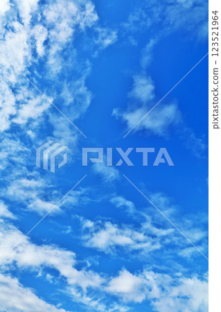 秋天天空和雲彩 秋天天空和雲彩 123521964