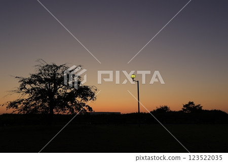 A beautiful morning glow A beautiful morning glow 123522035