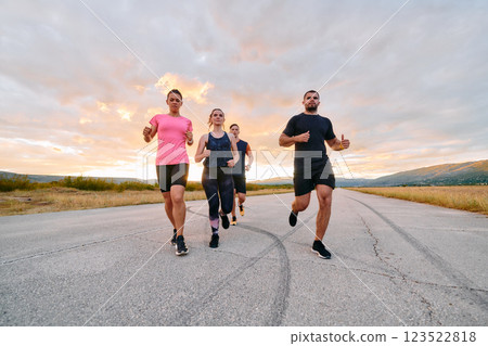 Preparation of the athletic team for the Athletic Marathon Journey 123522818