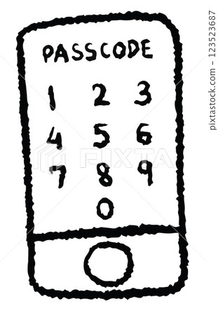 Hand drawn crayon illustration of mobile phone outline for kid colouring book, art, sketch, decoration, sticker, sign, symbol, communication, logo, icon, patch, kids drawing style, brooch, numbers Hand drawn crayon illustration of mobile phone outline for kid colouring book, art, sketch, decoration, sticker, sign, symbol, communication, logo, icon, patch, kids drawing style, brooch, numbers 123523687