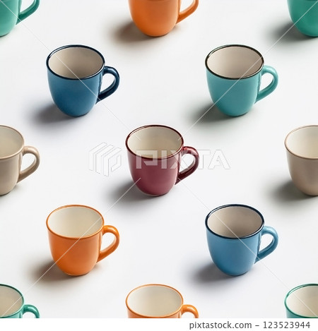 Colorful cup 123523944