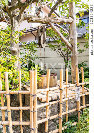 Teradaya boat lodge in Fushimi, Kyoto (the site of the Teradaya Incident during the Meiji Restoration) Well Teradaya boat lodge in Fushimi, Kyoto (the site of the Teradaya Incident during the Meiji Restoration) Well 123524828