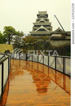 修復中的熊本城 修復中的熊本城 123525239