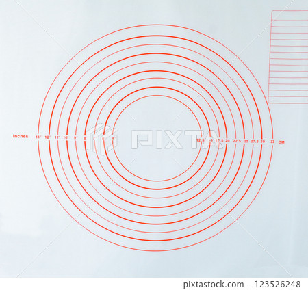 Silcone Rolling Mat bakery tool on background . 123526248