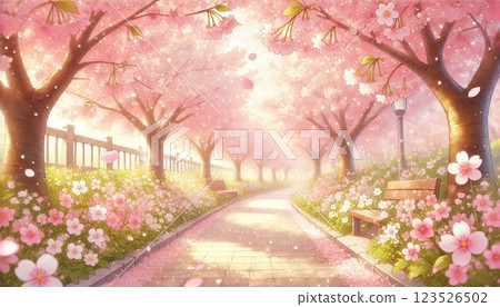 櫻花的風景 123526502