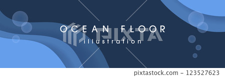 Three-dimensional curved background_blue Three-dimensional curved background_blue 123527623