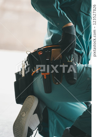 Electrical worker  123527826
