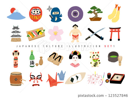 日本手繪插圖集 日本手繪插圖集 123527846