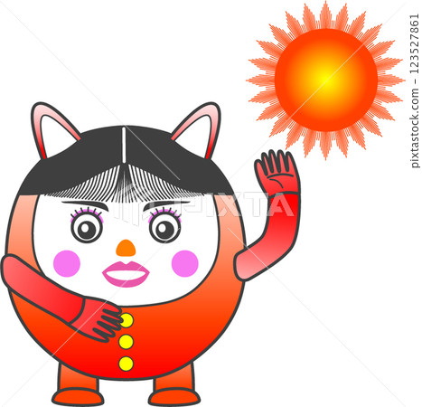 boddhidharma, daruma, cute 123527861