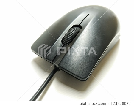 A picture of computer mouse isolated on a white background 123528073