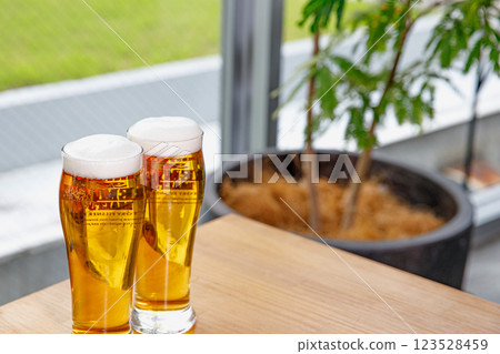 How about a nice beer? 123528459