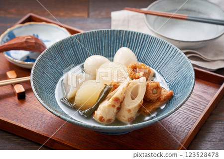 Oden - A classic winter dish on the Japanese table Oden - A classic winter dish on the Japanese table 123528478