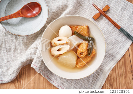 Oden - A classic winter dish on the Japanese table Oden - A classic winter dish on the Japanese table 123528501