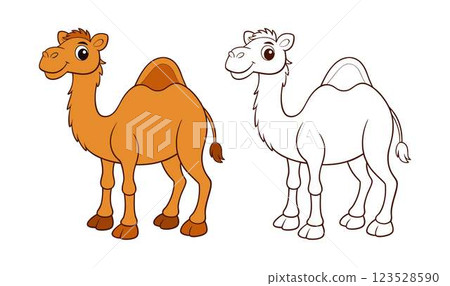 camel in a circle camel in a circle 123528590