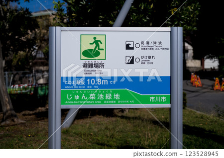 千葉縣市川市淳彩池公園避難所 123528945