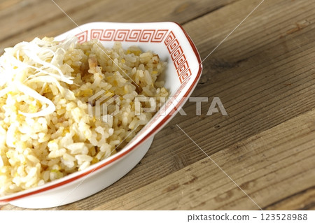 Fried rice photographed separately Fried rice photographed separately 123528988