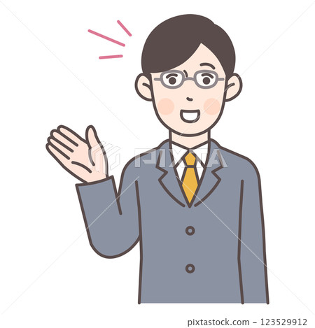 Smiling businessman 1 123529912