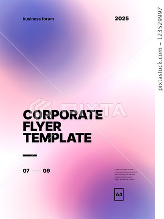 Layout template for events or business related. 123529997