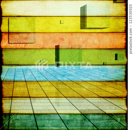Old cardboard texture with grunge pattern. Vertical retro backdrop with paper texture with urban style pattern. Vintage cardboard background with abstract decor. Copy space for text Old cardboard texture with grunge pattern. Vertical retro backdrop with paper texture with urban style pattern. Vintage cardboard background with abstract decor. Copy space for text 123530503
