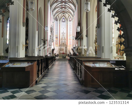 Hradec Kralove church interior Hradec Kralove church interior 123531314