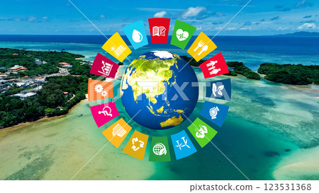 Global environment image SDGs Sustainable Global environment image SDGs Sustainable 123531368