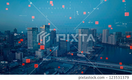 Cities and digital networks 123531379