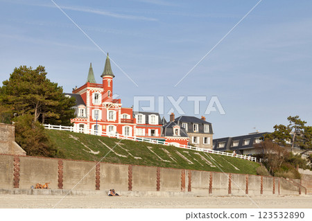 The Hotel Les Tourelles in Le Crotoy The Hotel Les Tourelles in Le Crotoy 123532890