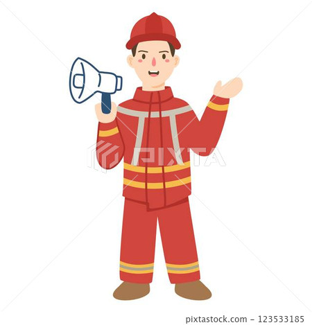 firefighting equipment fireman emergency service 123533185