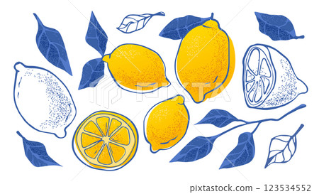 Amalfi lemon collection 123534552
