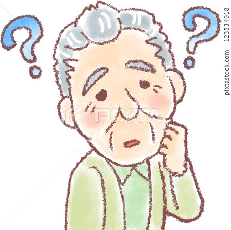 Dementia_Elderly man_Forgetfulness 123534918