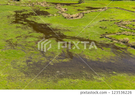 Nature reserve Meandre Luznanky near Liptovska Luzna, Low Tatras, Slovakia 123536226