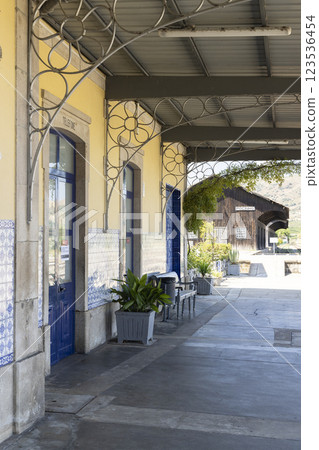 Train station of Pocinho, Portugal Train station of Pocinho, Portugal 123536454
