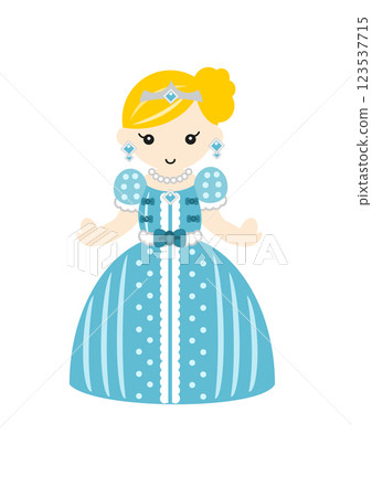 Cute princess in a dress 3 123537715