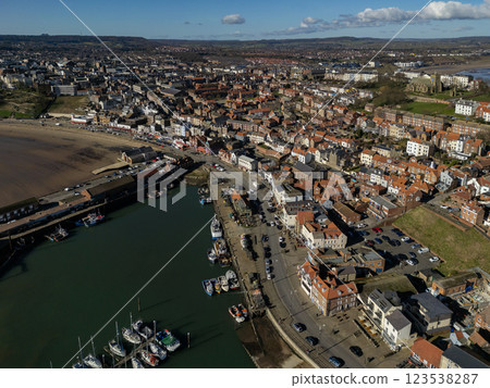 Scarborough in North Yorkshire - United Kingdom 123538287