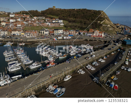 Scarborough in North Yorkshire - United Kingdom Scarborough in North Yorkshire - United Kingdom 123538321