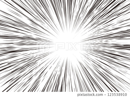 Concentrated line background material 123538910