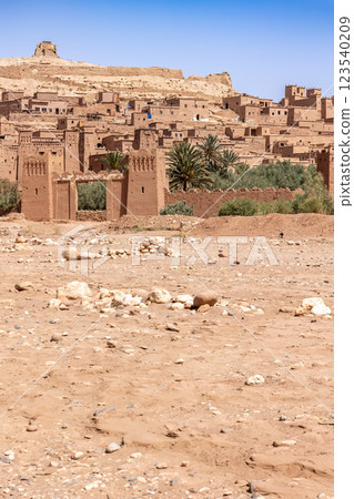 Ait Benhaddou, Morocco. Vertically. Ait Benhaddou, Morocco. Vertically. 123540209