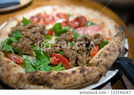 Delicious pizza Delicious pizza 123540267