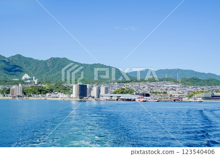 A spectacular view of Hiroshima A spectacular view of Hiroshima 123540406