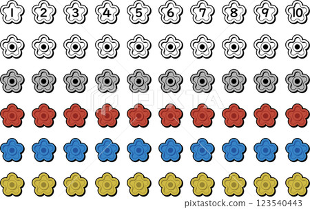 Elementary school math marbles color Elementary school math marbles color 123540443
