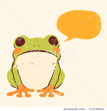 [對話泡泡] 青蛙與對話泡泡 123540602