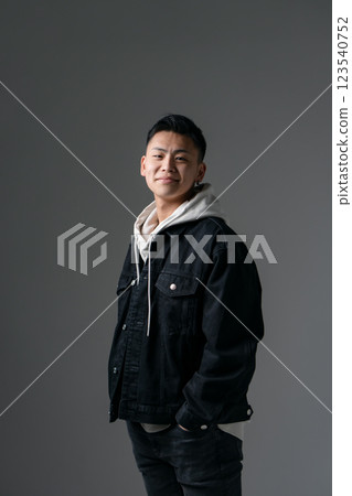 男性, 青少年, 休閒, 肖像 123540752