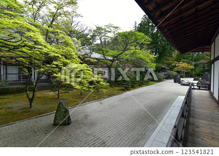 Mount Koya: The Banryu Garden at Kongobu-ji Temple Mount Koya: The Banryu Garden at Kongobu-ji Temple 123541821