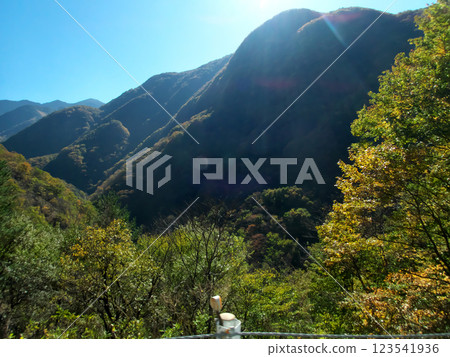 登山者看到的景色 登山者看到的景色 123541936