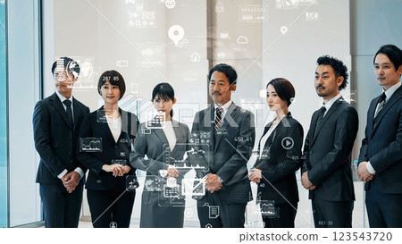 Business groups and digital technology 123543720