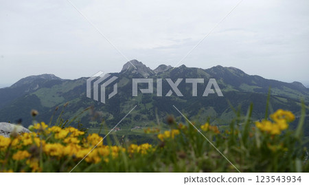 Seebergkopf mountain tour in  Bavaria, Germany 123543934