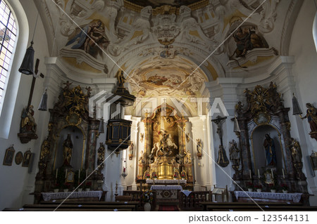 Church in Bichl, at Way of St. James Isar Loisach Tiroler Ache Inn Church in Bichl, at Way of St. James Isar Loisach Tiroler Ache Inn 123544131